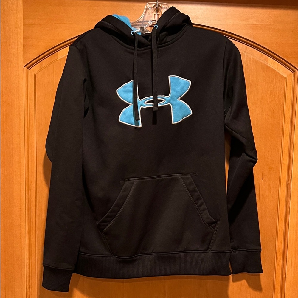 Under Armour Turquoise and Black Hoodie